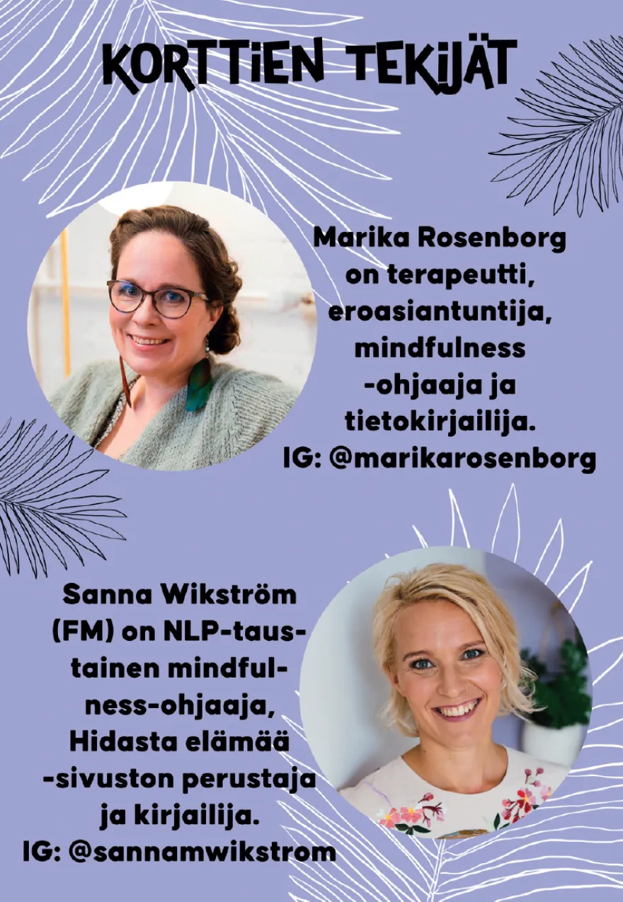 Hidasta Elämää Puhutaan Tunteista -kortit