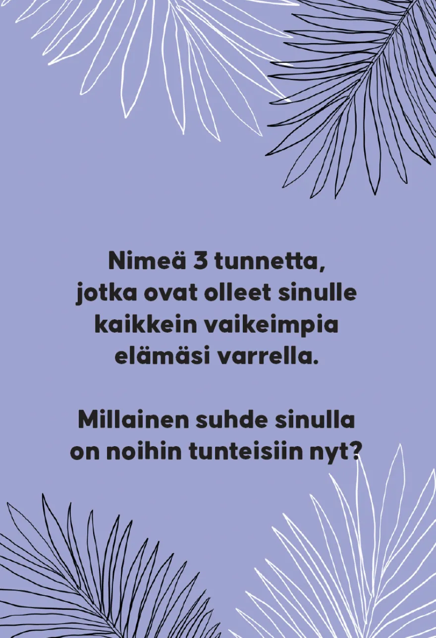 Hidasta Elämää Puhutaan Tunteista -kortit