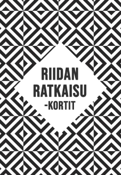 Hidasta Elämää Riidan Ratkaisu -kortit