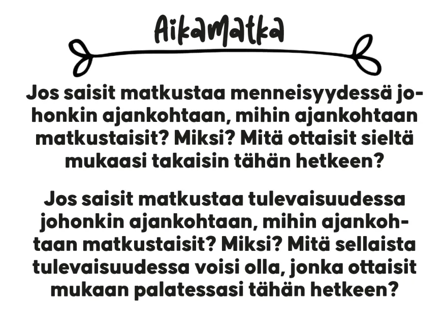 Hidasta Elämää Syvemmin Keskustelukortit