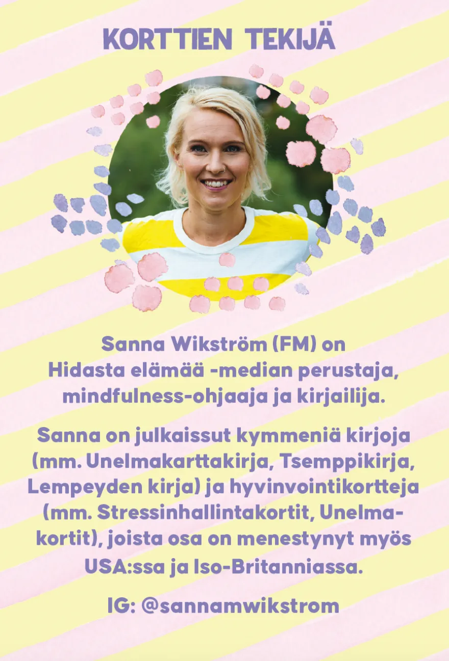 Hidasta Elämää Tsemppikortit