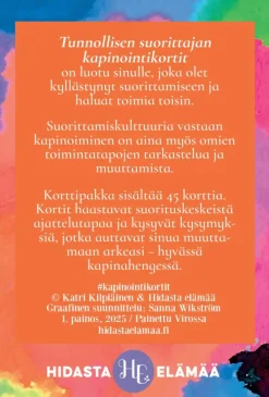 Hidasta Elämää Tunnollisen suorittajan kapinointikortit