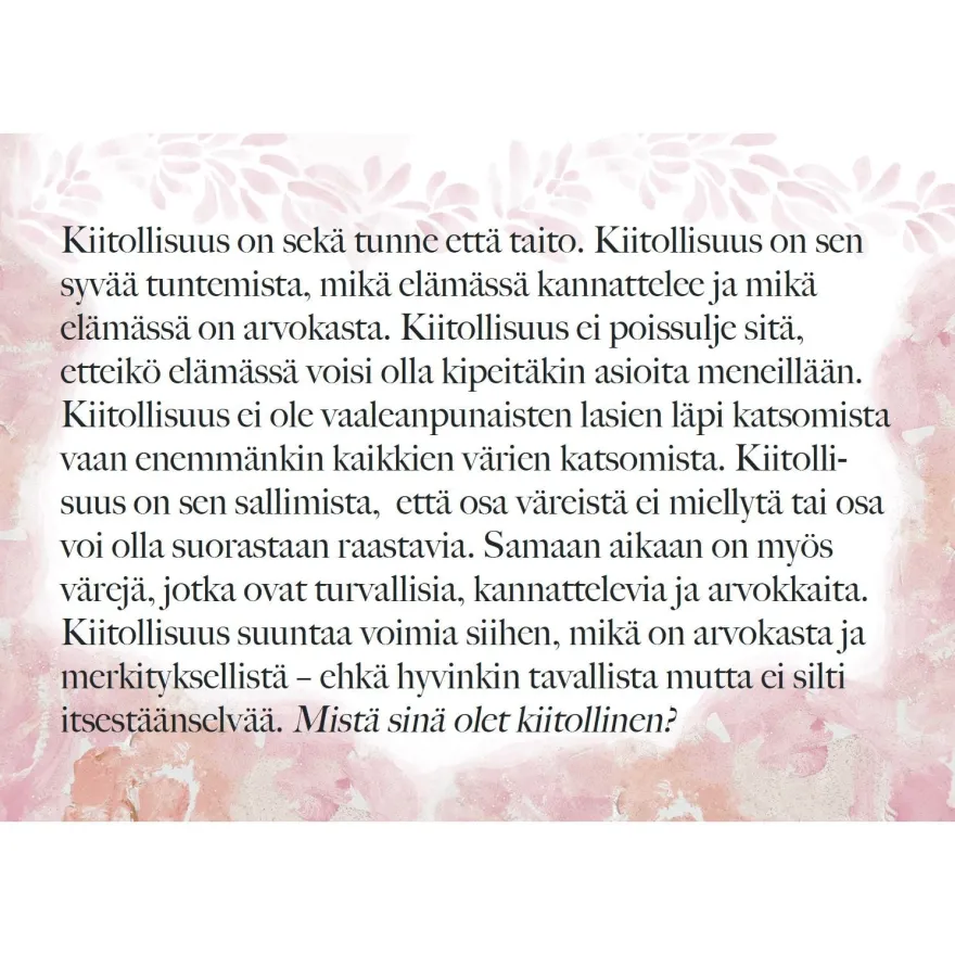 Hidasta Elämää Ymmärrä tunteitasi -kortit
