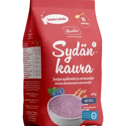 Hirvelän Sydänkaura Mustikka