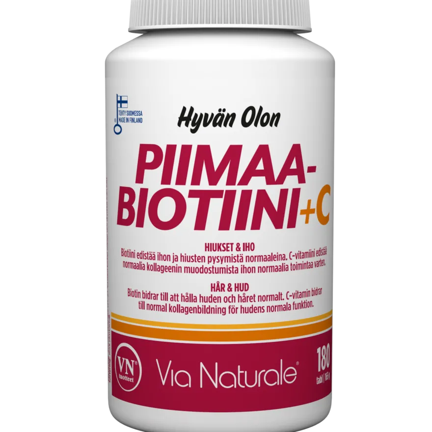 Hyvän Olon Piimaa-Biotiini + C-vitamiini