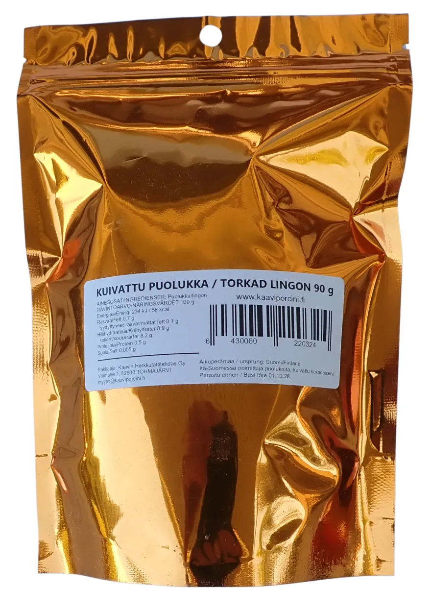 Kaavi Porcini Kuivattu Puolukka