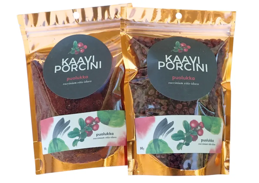 Kaavi Porcini Kuivattu Puolukka