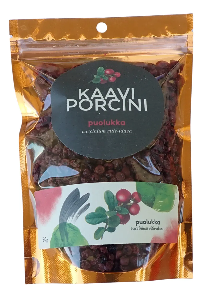 Kaavi Porcini Kuivattu Puolukka