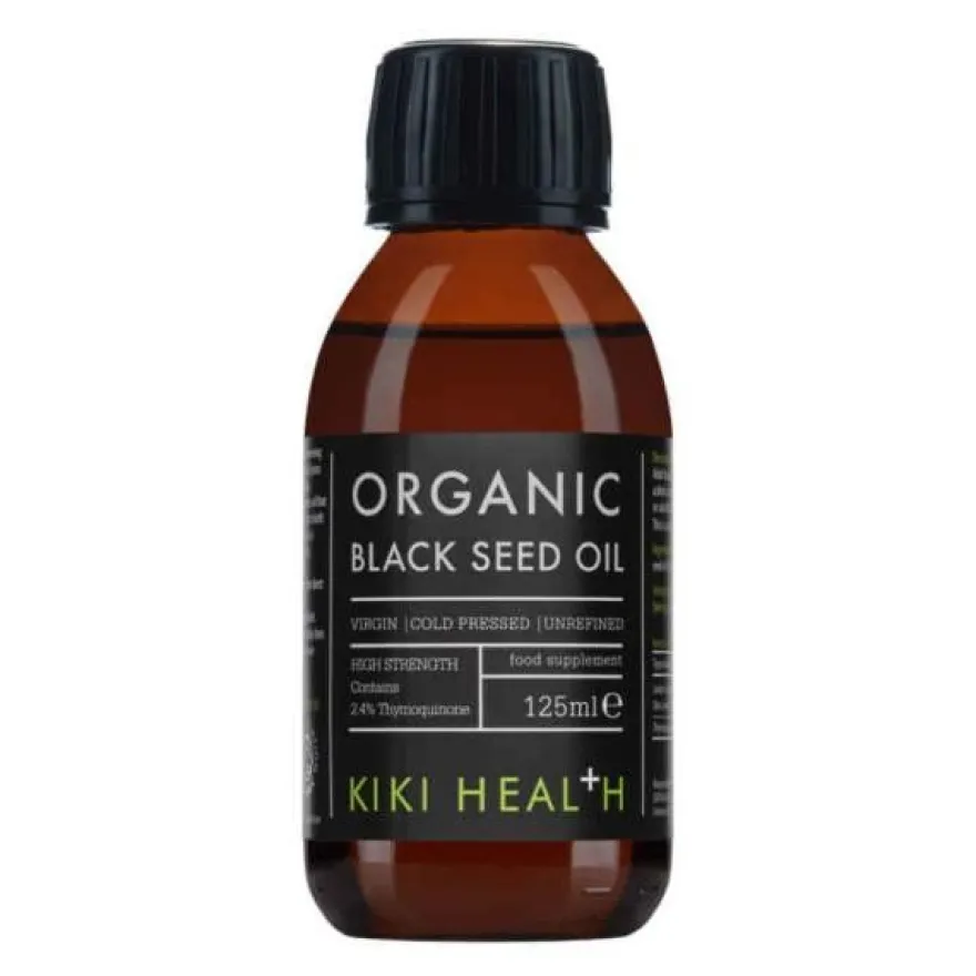 Kiki Health Luomu Mustakuminaöljy