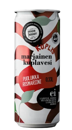 Kuplis Marjainen Kuplavesi Puolukka-Rosmariini