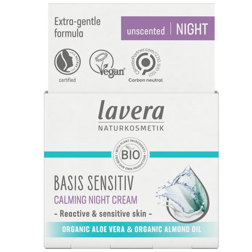 Lavera Basis Sensitiv Calming Yövoide (Parasta ennen 30.11.2026)