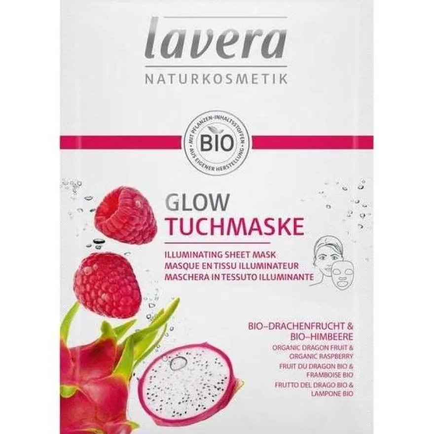 Lavera Illuminating Sheet Mask Kirkastava kasvonaamio