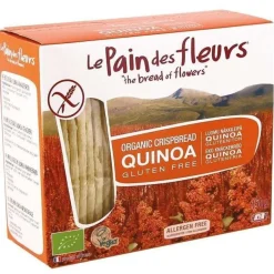 Le Pain des Fleurs Luomu Gluteeniton Näkkileipä Quinoa