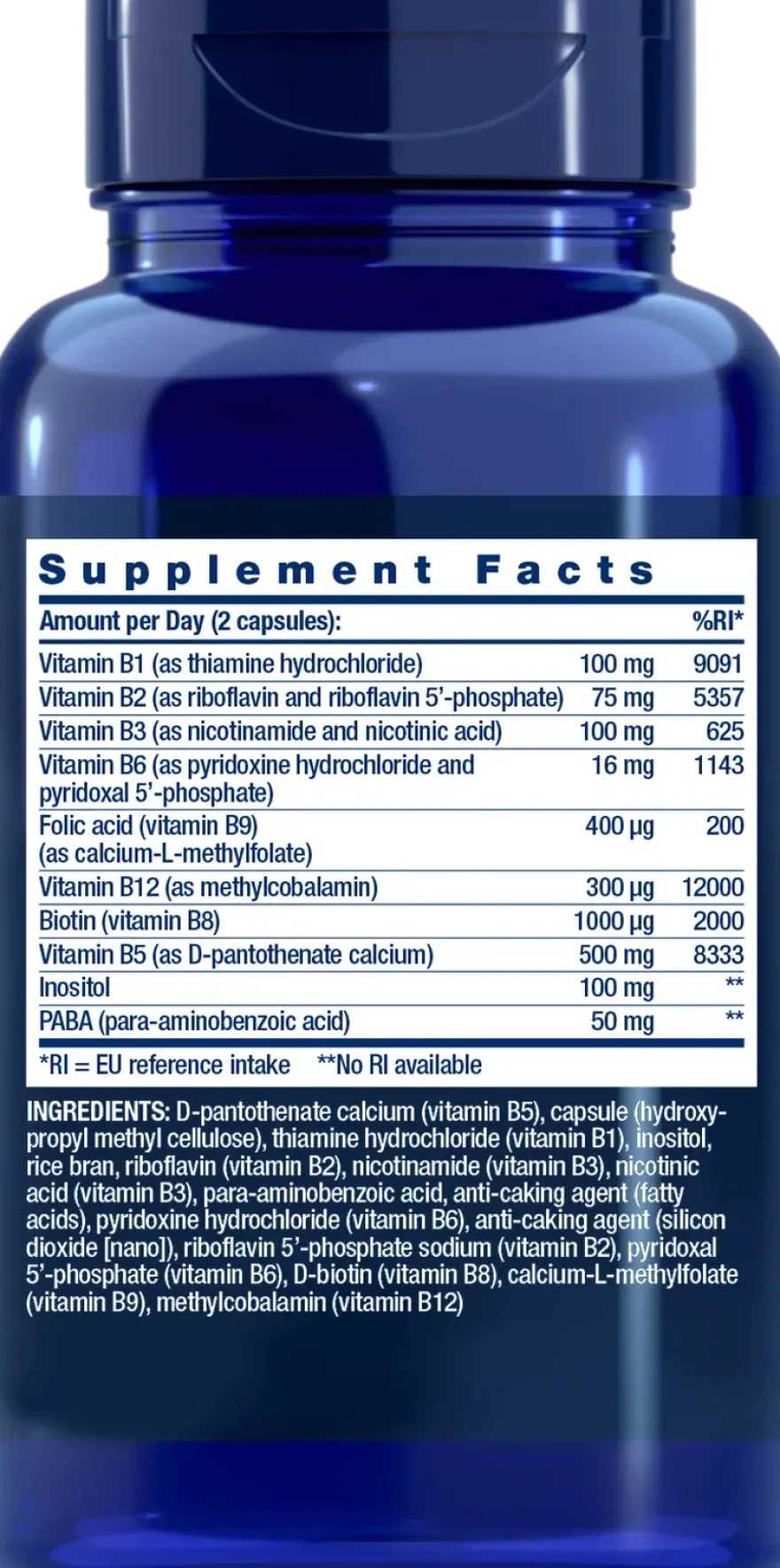 Life Extension BioActive Complete B-Complex