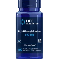 Life Extension D, L-Phenylalanine Capsules