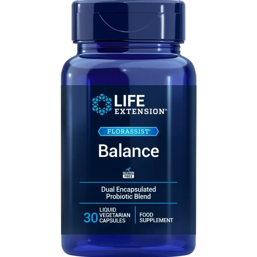 Life Extension FLORASSIST® Balance (Parasta ennen 30.09.2026)