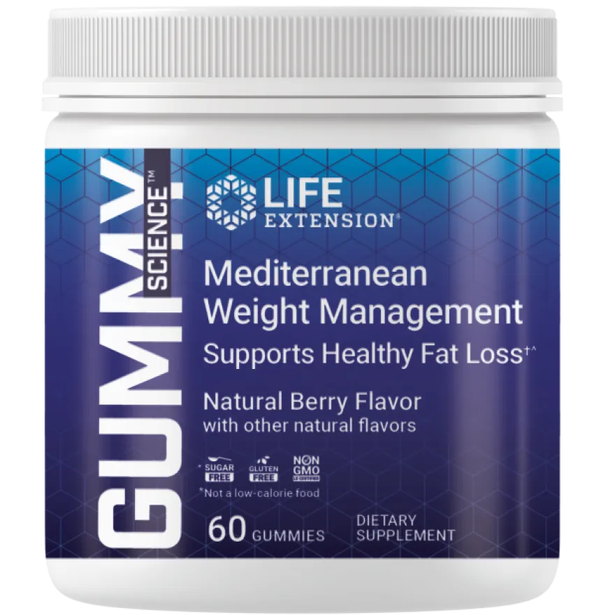 Life Extension Gummy Science Mediterranean Weight Management