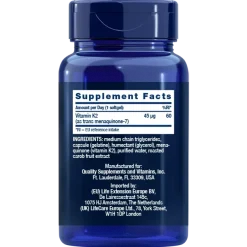 Life Extension Low Dose Vitamin K2