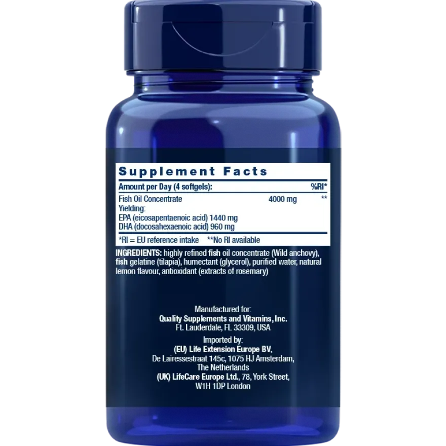 Life Extension Mega EPA/DHA