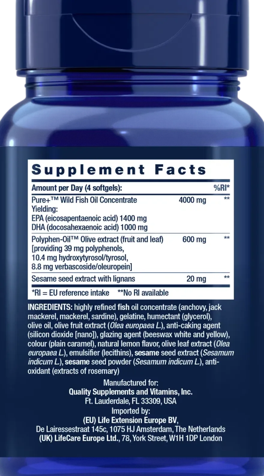 Life Extension Super Omega-3