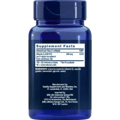 Life Extension Super Vitamin E 268 mg