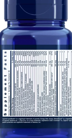 Life Extension Two-Per-Day Capsules