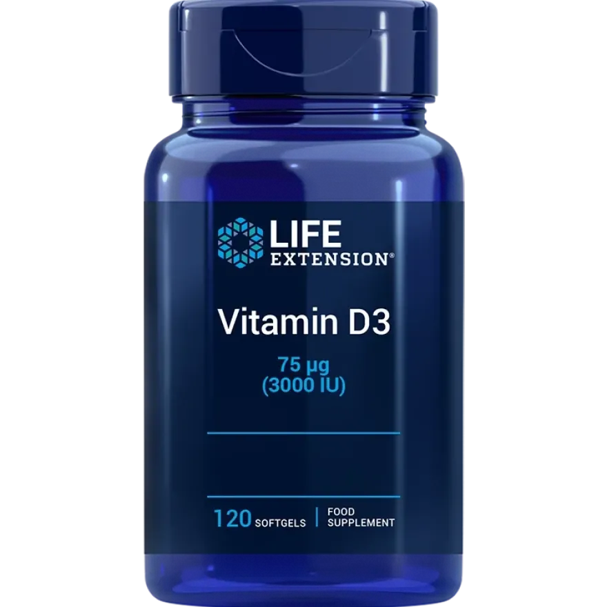 Life Extension Vitamin D3 75 mikrog