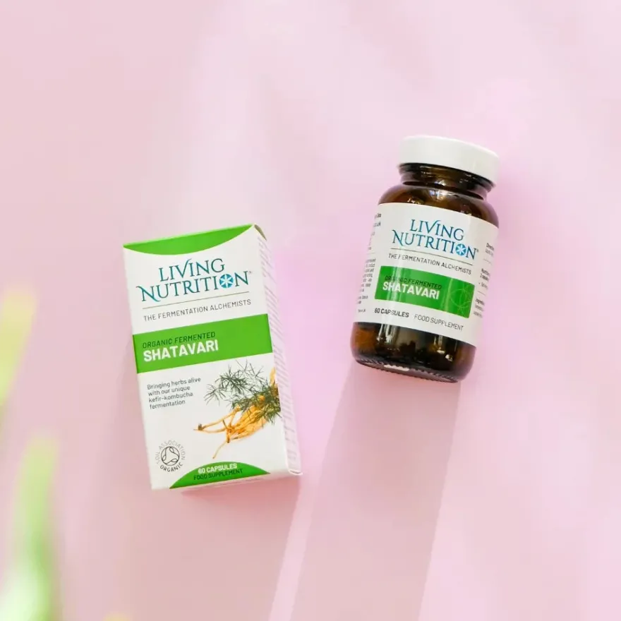 Living Nutrition Fermentoitu Shatavari