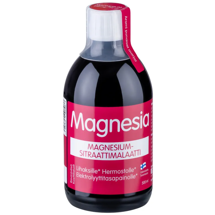 Magnesia Magnesiumsitraattimalaatti