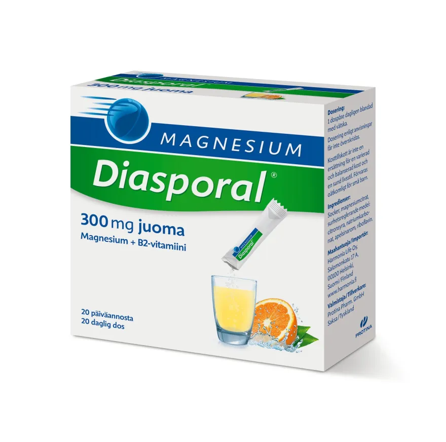Magnesium Diasporal Juoma 300 mg