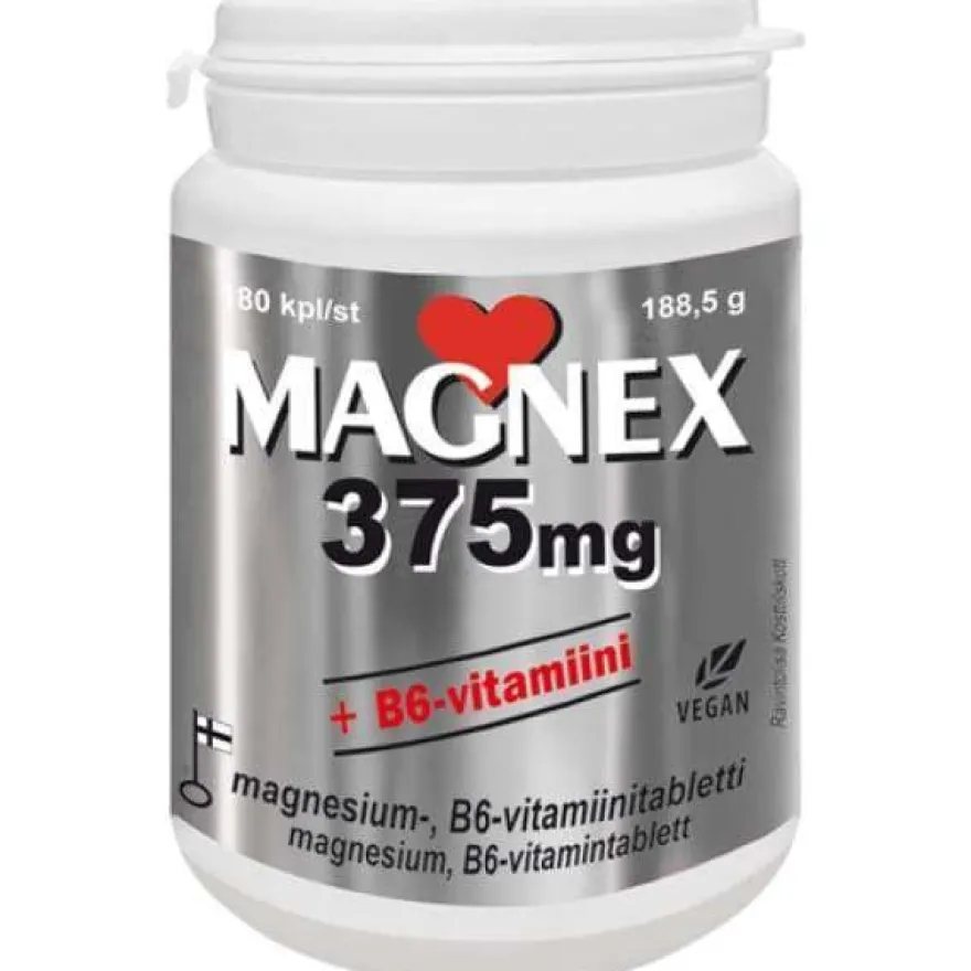 Magnex 375 mg + B6-vitamiini