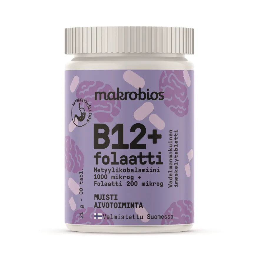 Makrobios B12 + Folaatti