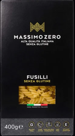 Massimo Zero Gluteeniton Fusilli (Parasta ennen 23.11.2026)