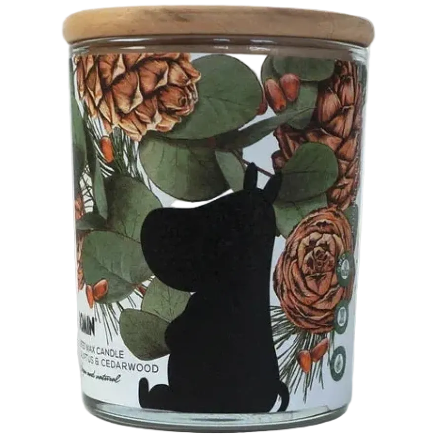 MiLu Muumi Tuoksukynttilä Eucalyptus & Cedarwood