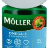 Möller Omega-3 & Vitamiinit A-D