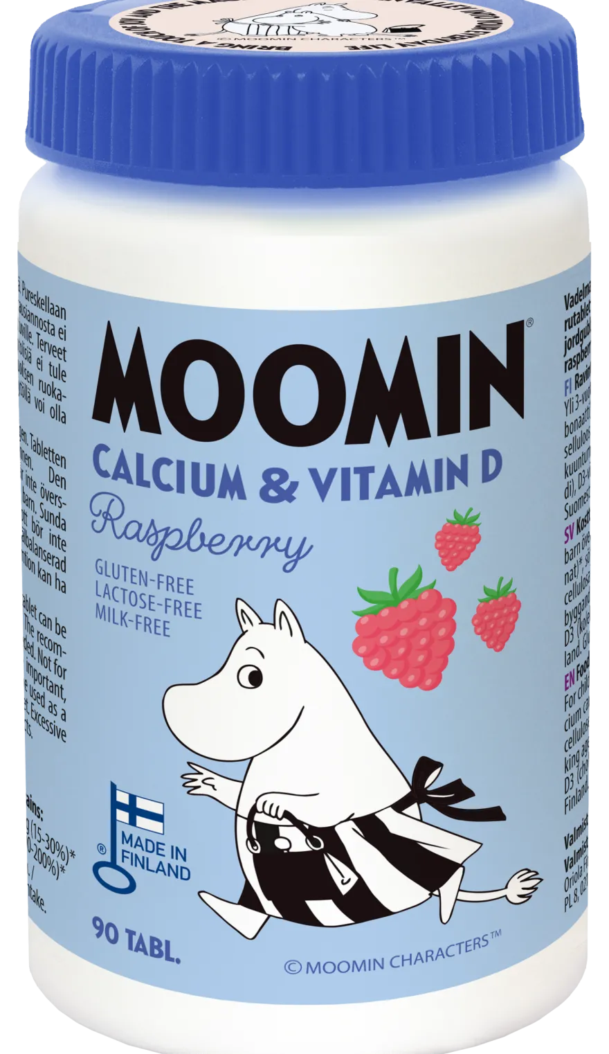 Moomin® Kalsium & D-vitamiini