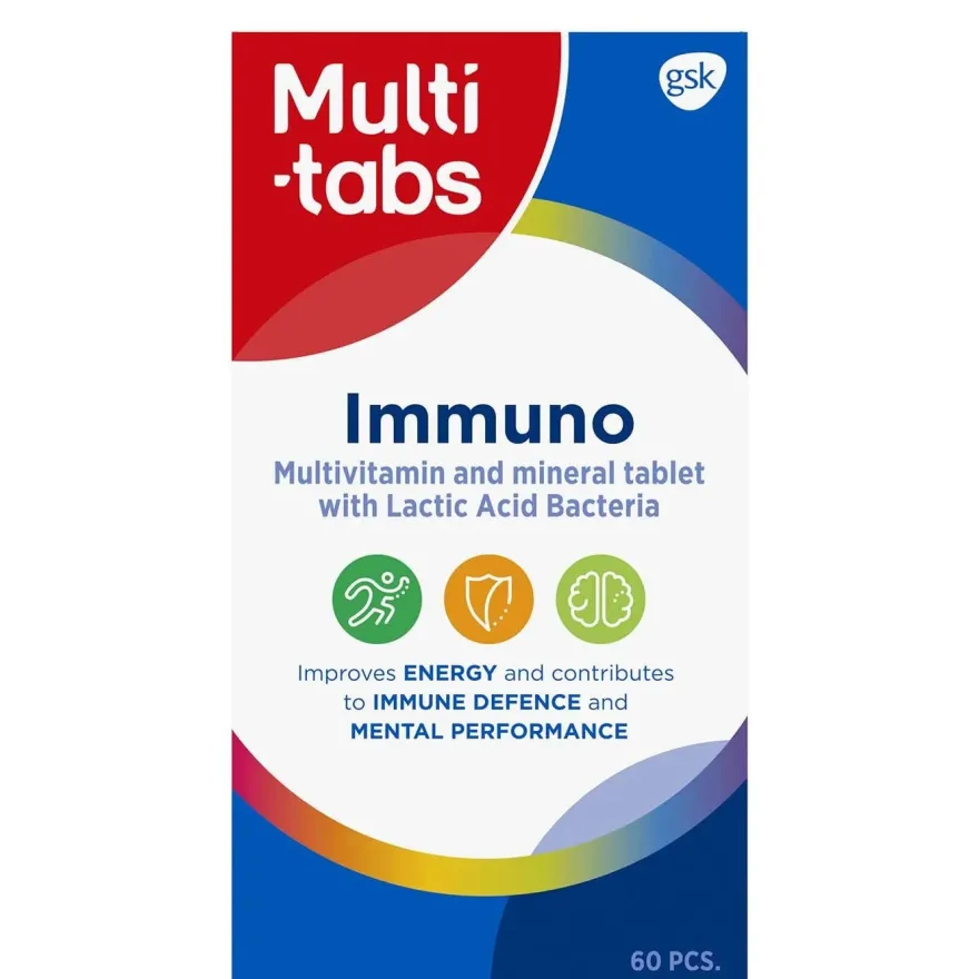 Multi-tabs Immuno + Maitohappobakteeri