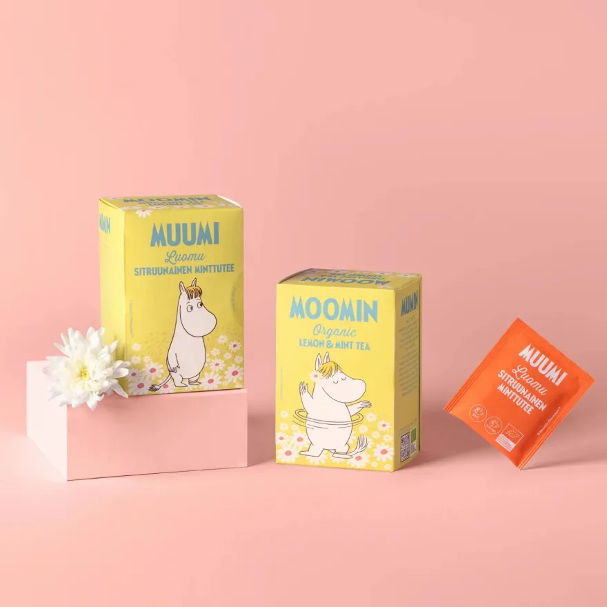 Muumi Luomu Sitruunainen Minttutee