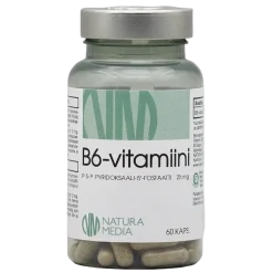 Natura Media B6-vitamiini 25 mg