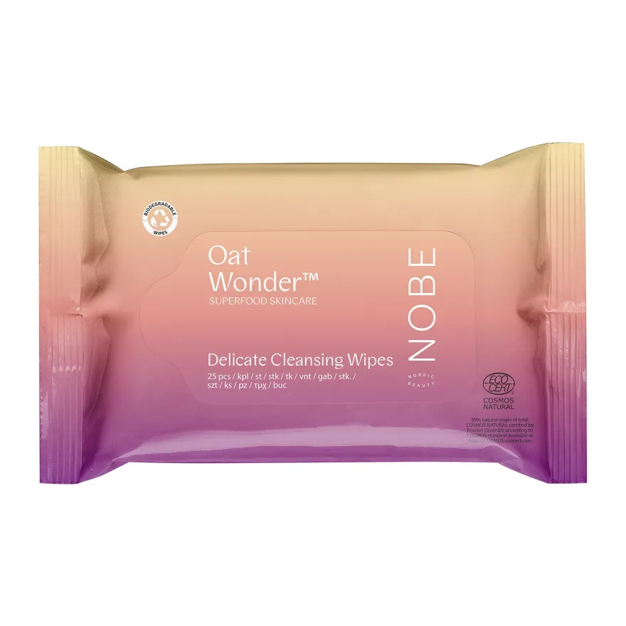 NOBE Oat Wonder® Delicate Cleansing Wipes
