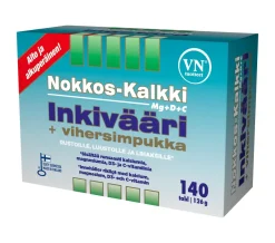 Nokkos-Kalkki-Inkivääri + vihersimpukka