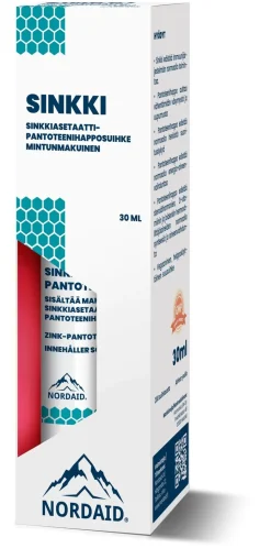 Nordaid Sinkkiasetaatti-Pantoteenihapposuihke