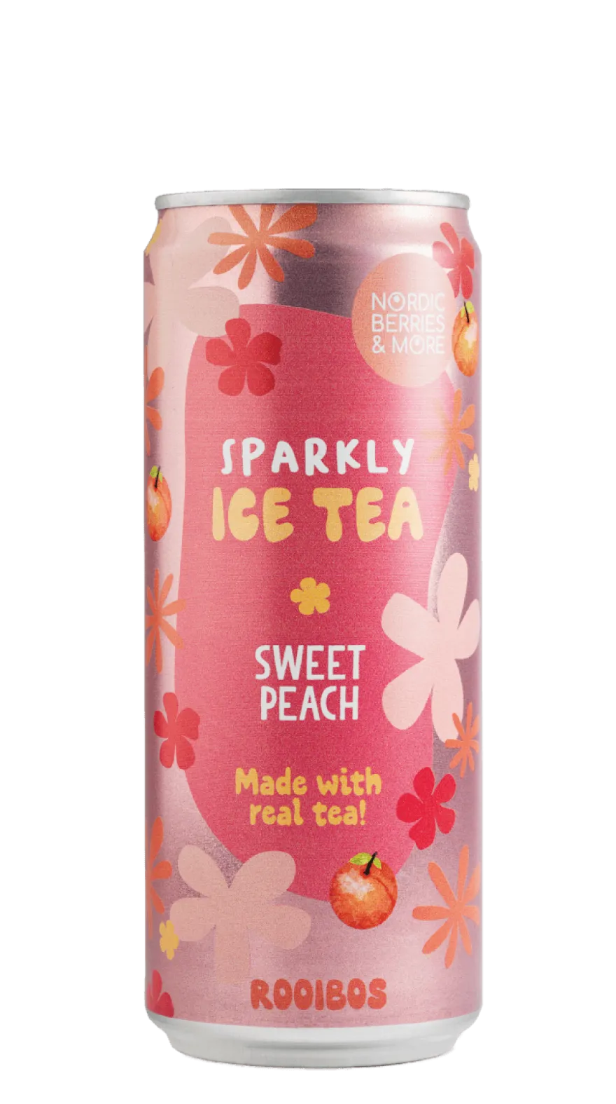 Nordic Berries & More Sparkly Ice Tea Sweet Peach (Parasta ennen 07.11.2026)
