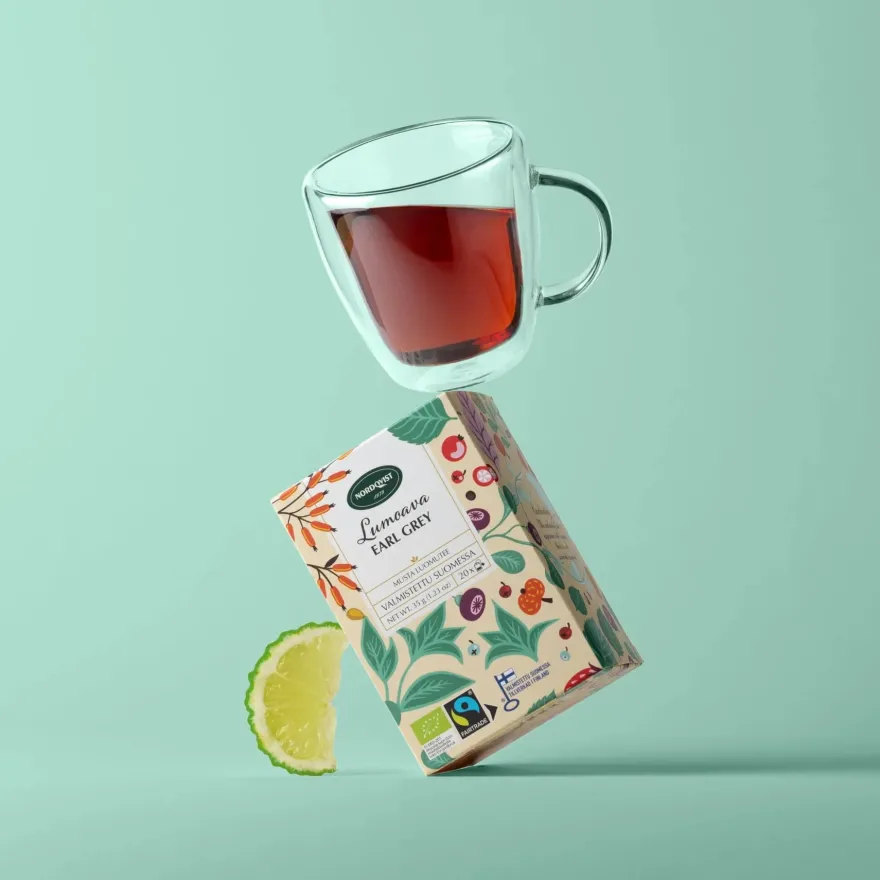 Nordqvist Lumoava Luomu Earl Grey