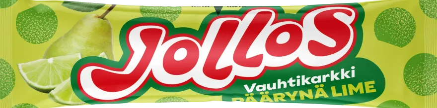 Nosht Jollos Vauhtikarkki Päärynä Lime