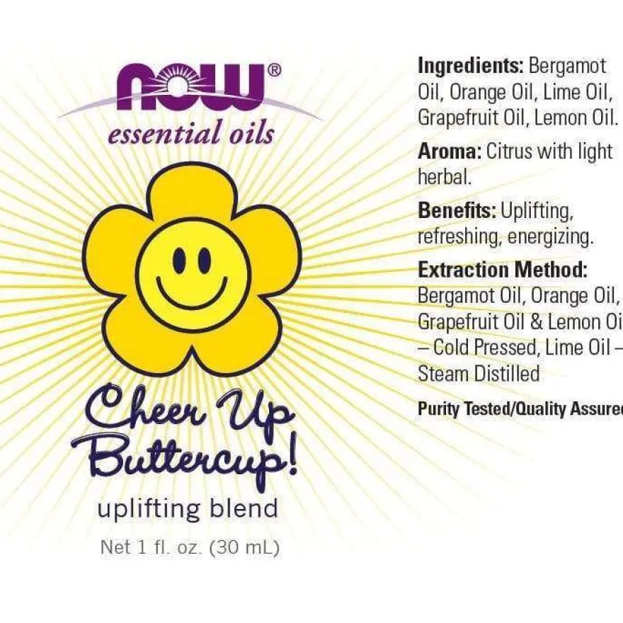 Now Foods Cheer Up Buttercup Oil Blend