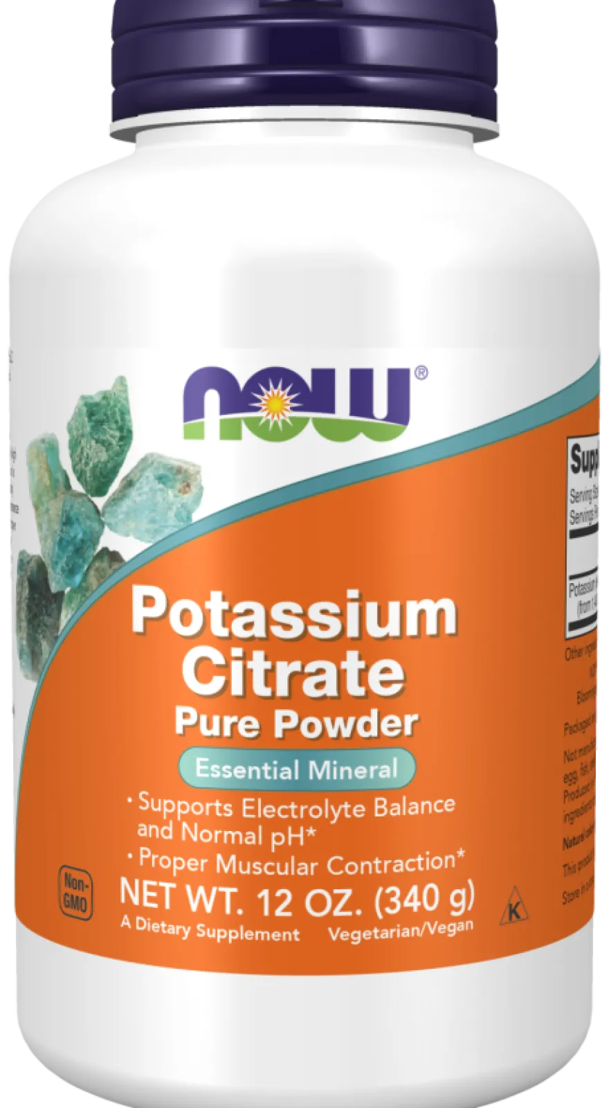 Now Foods Potassium Citrate Powder