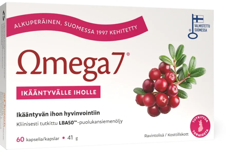 Omega7 Puolukansiemenöljy