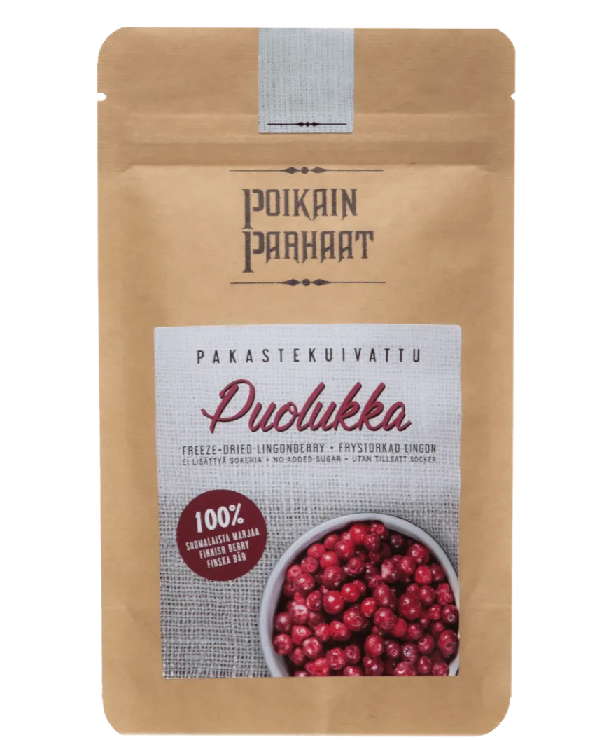 Poikain Parhaat Pakastekuivattu Puolukka