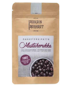 Poikain Parhaat Pakastekuivattu Mustaherukka